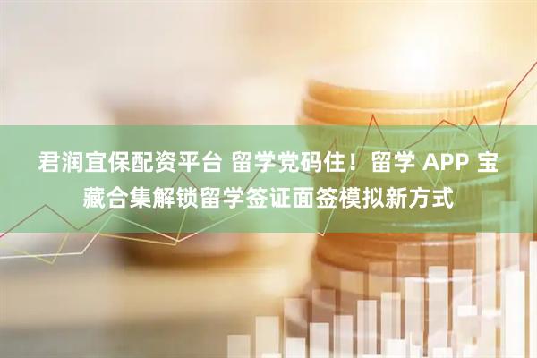君润宜保配资平台 留学党码住！留学 APP 宝藏合集解锁留学签证面签模拟新方式